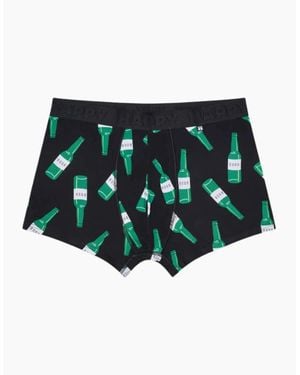 Happy Socks Beer Short Boxer - Green
