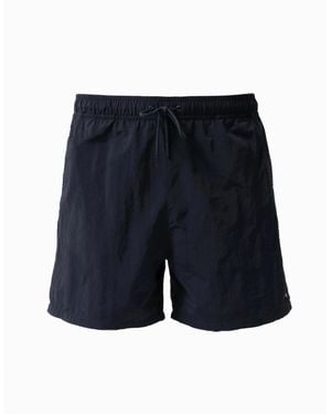 Tommy Hilfiger Solid Drawstring Swimming Shorts - Blue