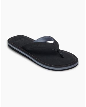 Quiksilver Molokai Nubuck Flip Flops - Blue