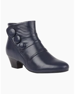 Lotus Prancer Ankle Boots - Blue