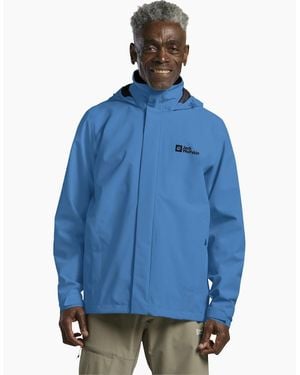 Jack Wolfskin Trailtime 2L Waterproof Jacket - Blue