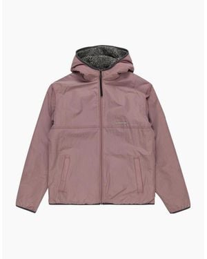 Quiksilver A Frame Reversable Fleece - Purple