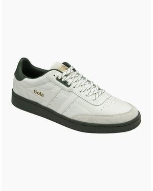Gola Contact Leather Trainers - White
