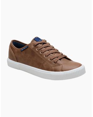 Ben Sherman Canvey Trainers - Brown