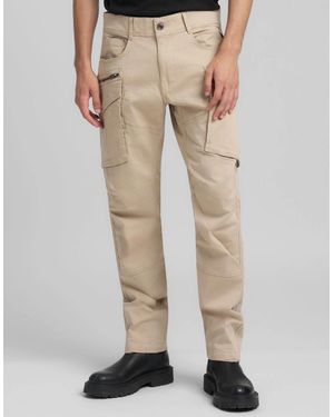 Replay Joe Cargo Trousers - Natural