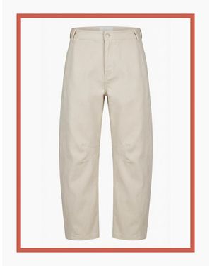 Nooki Design Binx Barrel Leg Trousers - Grey
