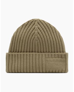Givenchy Ribbed Wool Beanie - Green