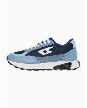 DIESEL Tame Laced Up Racer Trainers - Blue