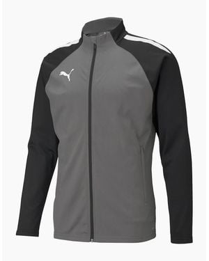 PUMA Teamliga Training Jacket Tracksuit Top - Grey