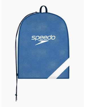 Speedo Xl Team Logo Mesh Drawstring Bag - Blue