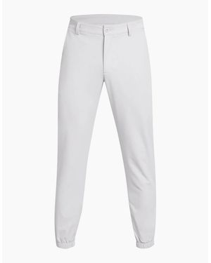 Under Armour Matchplay Jogger Golf Trousers - White