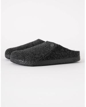 Birkenstock Clogs Birkenstock Zermatt Shearling Fe Clogs - Black