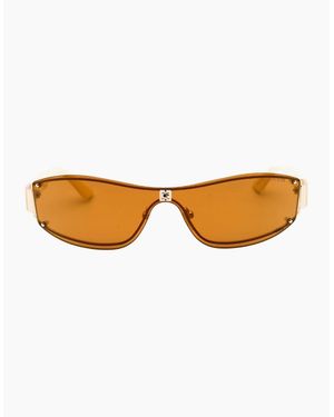 Guess Mirror Lens Sunglasses - Natural