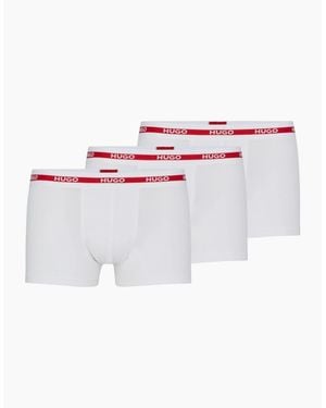 BOSS Organic Boxer Shorts - White