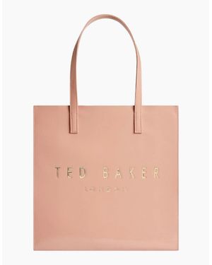 Ted Baker Crinkon Crinkle Large Light Icon Bag - Pink