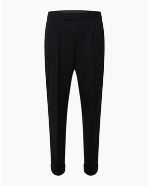 BOSS C-Perin-Dpl-Tu-253 Tapered Fit Trousers - Black