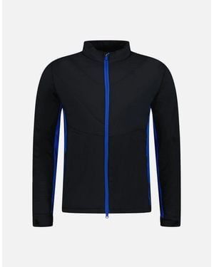 Callaway Apparel Golf Mixed Media Insulated Jacket Caviar - Blue