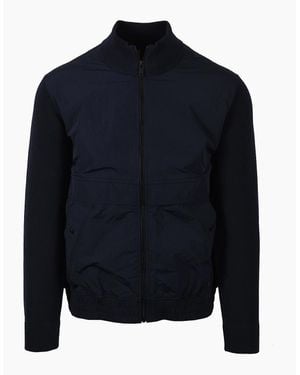 BOSS Boss Kobello Mix Media Jacket Dark - Blue