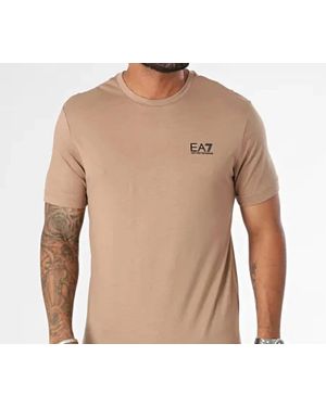 EA7 Core Logo T-Shirt - Brown