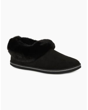 Skechers Cosy Campfire Winter Nights Slippers - Black