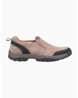 Cotswold Boxwell Memory Foam Slip On Shoes Tan - Brown