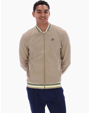 Fila Settanta Baseball Track Jacket - Natural