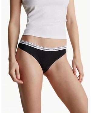Calvin Klein Modern Logo Bikini Brief - Brown
