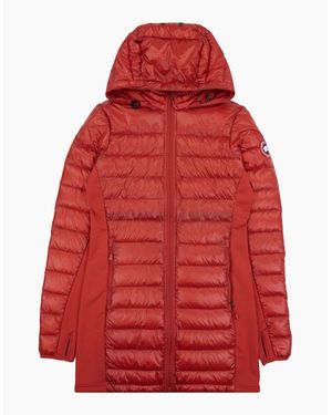 Canada Goose Hybridge Lite Hooded Coat - Red