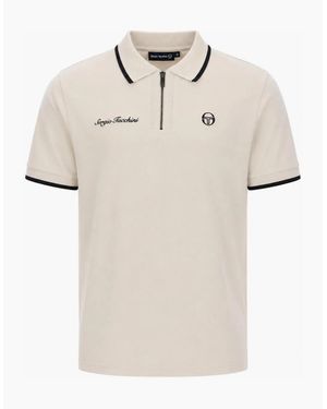 Sergio Tacchini Davide Polo Shirt Peyote - Natural