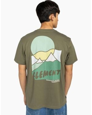 Element Sunrise Short Sleeve T-Shirt - Green