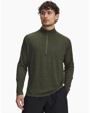 Under Armour Tech ½ Zip Long Sleeve - Green