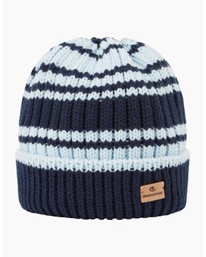 Craghoppers Ladies National Trust Canina Striped Beanie - Blue