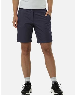 Jack Wolfskin Hiking Alpine Walking Shorts - Blue