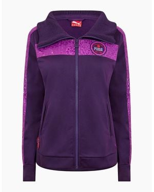 PUMA Fabric Track Jacket - Purple
