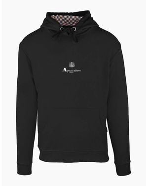 Aquascutum Hooded Sw - Black