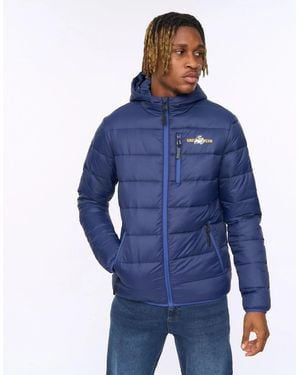 Kings Will Dream Puffer Jacket - Blue