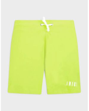 Amiri Core Logo Swimtrunk Lime - Yellow