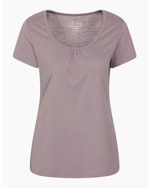 Mountain Warehouse Ladies Agra Quick Dry T-Shirt - Purple