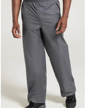 Mountain Warehouse Pakka Waterproof Over Trousers - Grey