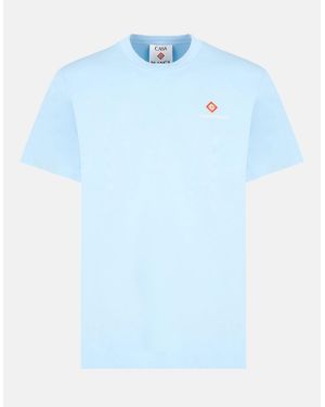 CASABLANCA Core Logo 3D Classic T-Shirt - Blue
