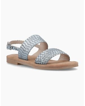 Hush Puppies Helene Wide Fit Sandals - Blue
