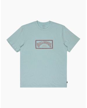 Billabong Arch Frame Short Sleeve T-Shirt - Blue