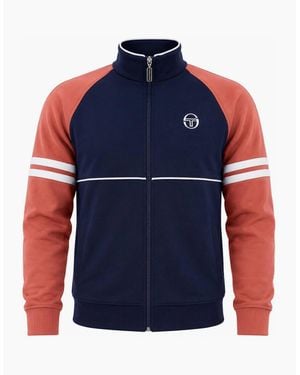 Sergio Tacchini Orion Track Top Jacket Maritime/Light Mahogany - Blue