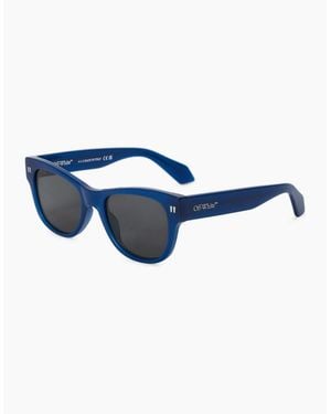Off-White c/o Virgil Abloh Square Sunglasses - Blue