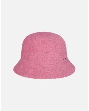 Barts Lavatera Faux Fur All Round Visor Winter Bucket Hat - Pink