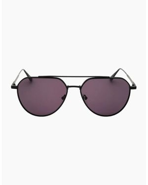 Calvin Klein Matte Sunglasses - Purple