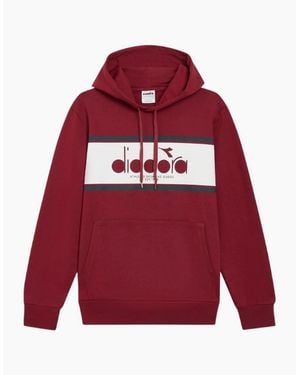 Diadora Logo Empire Hoodie - Red