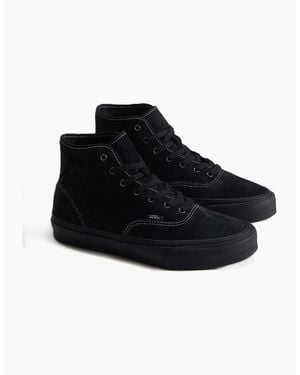 Vans Authentic Hi 2.0 Pig Suede Trainers - Black