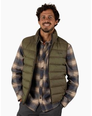Saltrock Resin Padded Gilet - Brown