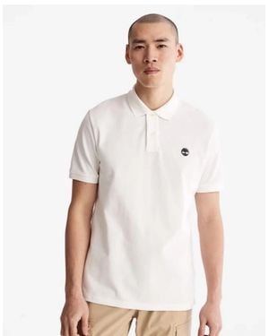 Timberland Millers River Polo Shirt - White